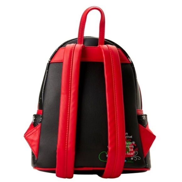Loungefly Elf Clausometer Light Up Mini Backpack - Picture 5 of 5